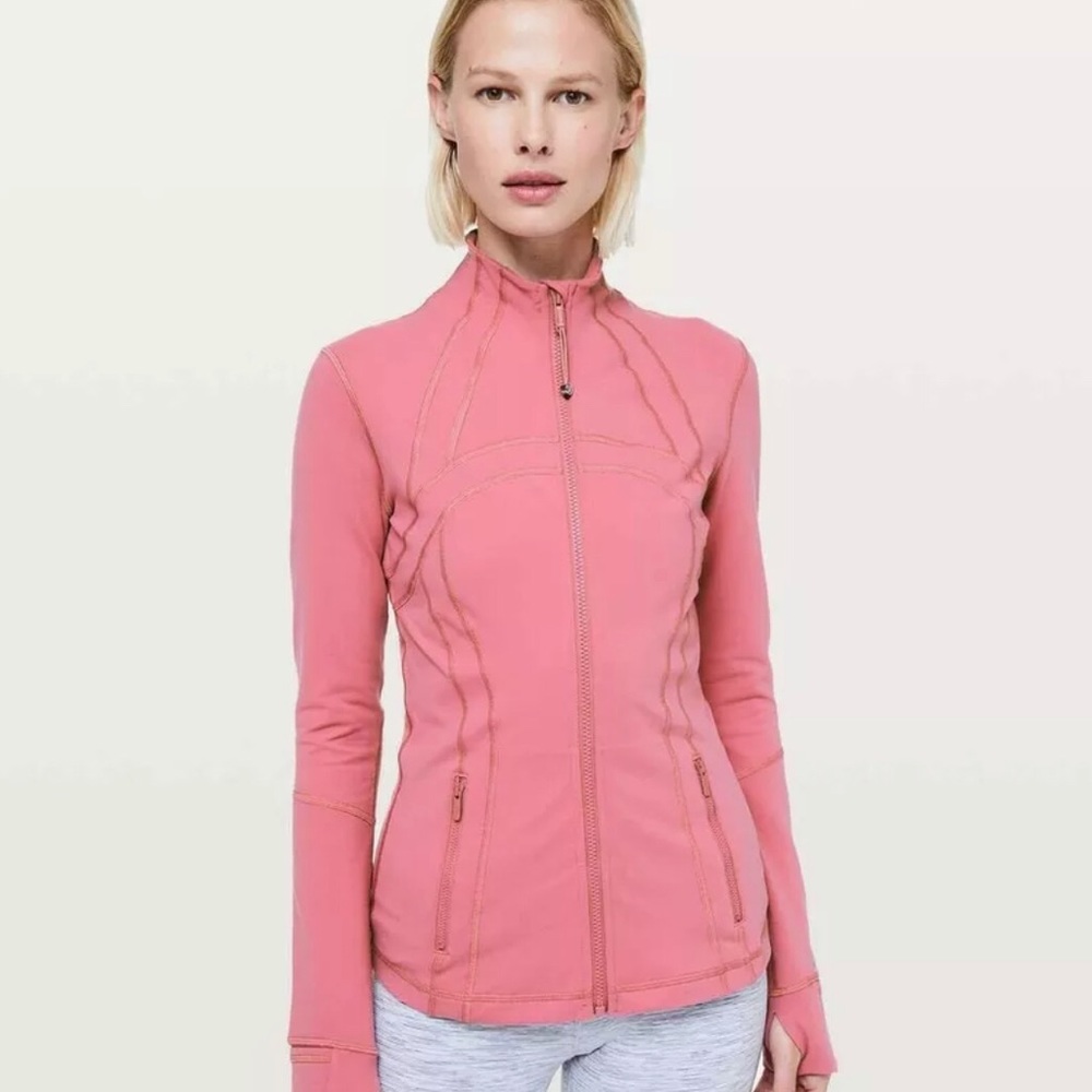 Lululemon Define Jacket Cherry Tint Size 4